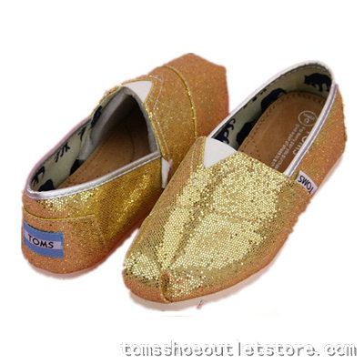 Glitter Toms Shoes For Ladies On Hot 
